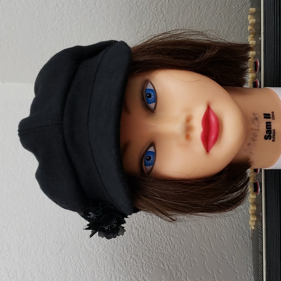 August Hats Accessories Nwt Super Cute August Hat Co Black Fabric